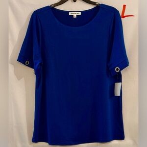 PerSeption Concept Cobalt Blue Short Sleeve Tee